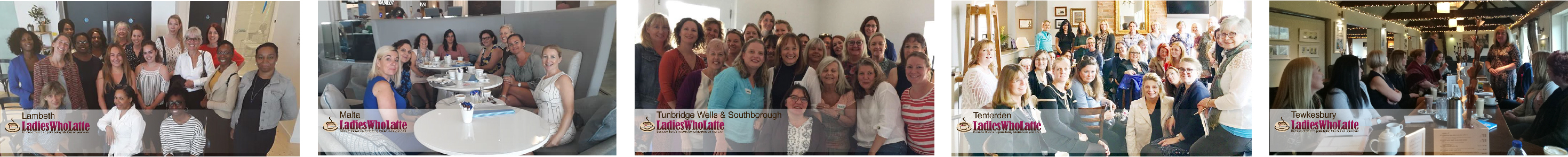 some of our Ladies Who Latte Groups