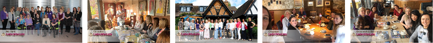 Some of our Ladies Who Latte Networking Groups
