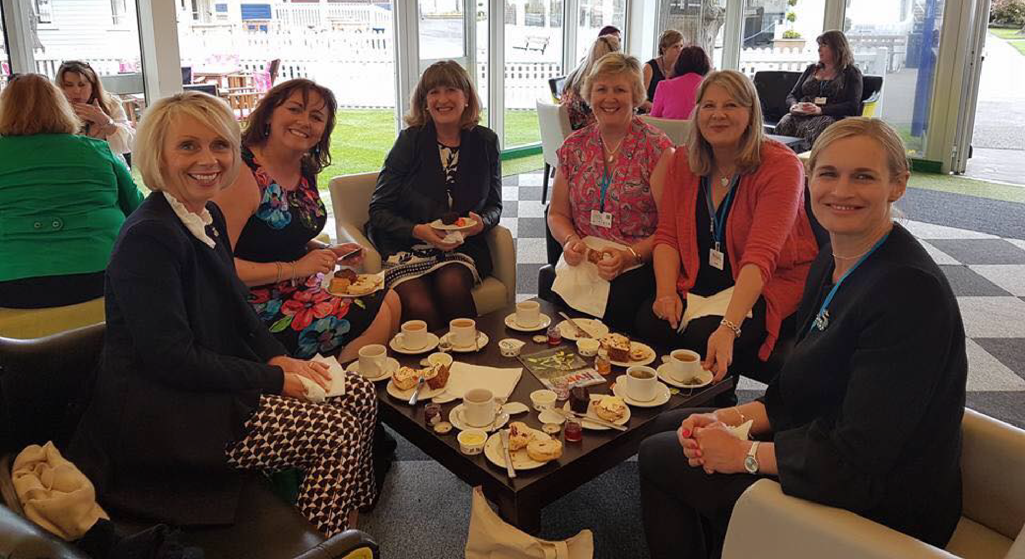 Some of our Latte Leaders at the 10 Year celebration event