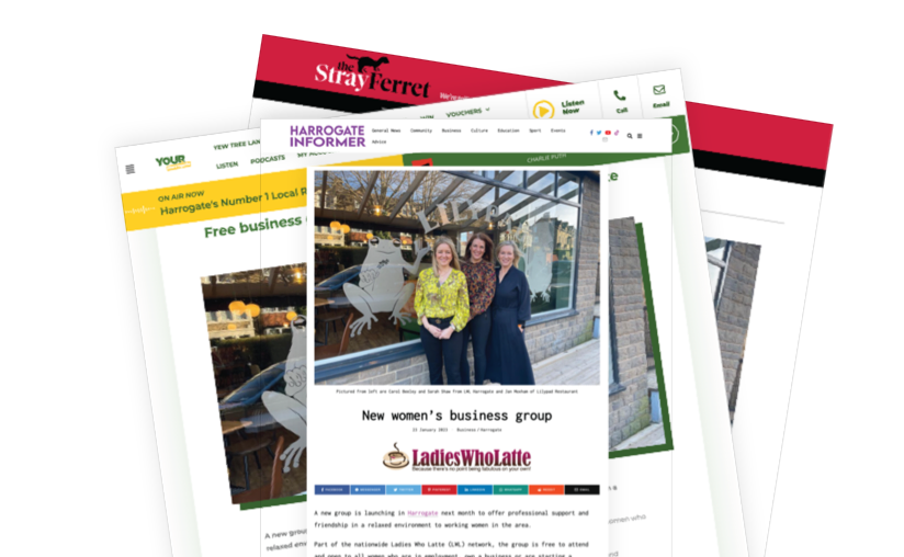 Harrogate Ladies Who Latte News Articles